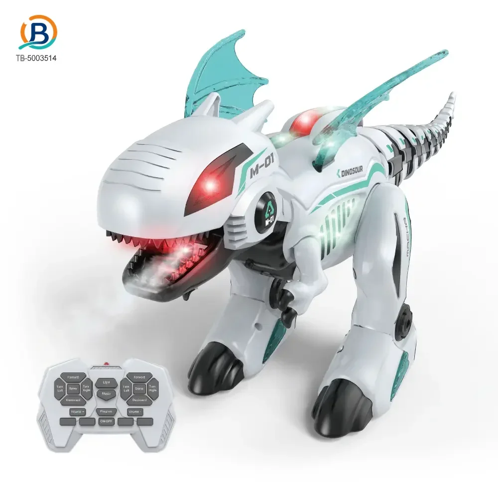 RC Multi-functional Robot Dinosaur Toy with Smoke (TB-5003514) — product photograph 1