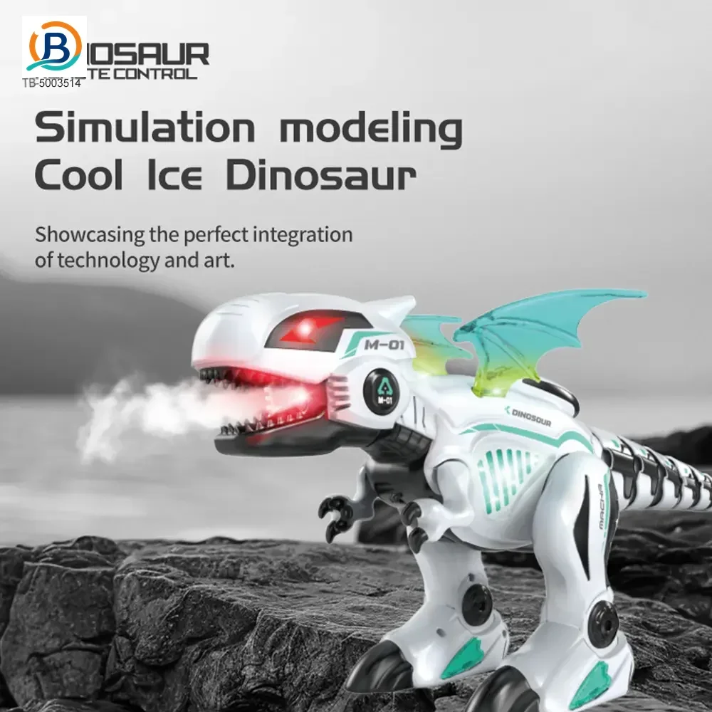 RC Multi-functional Robot Dinosaur Toy with Smoke (TB-5003514) — product photograph 3