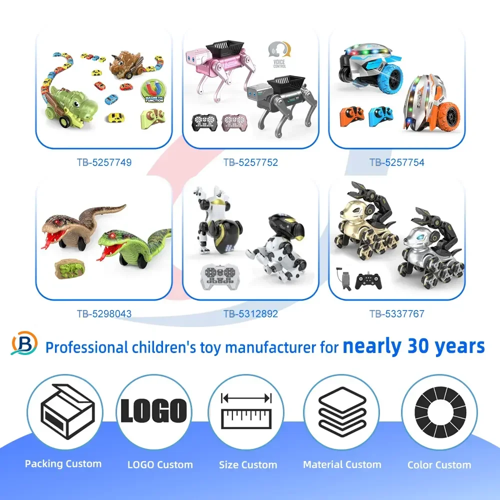 RC Multi-functional Robot Dinosaur Toy with Smoke (TB-5003514) — product photograph 4