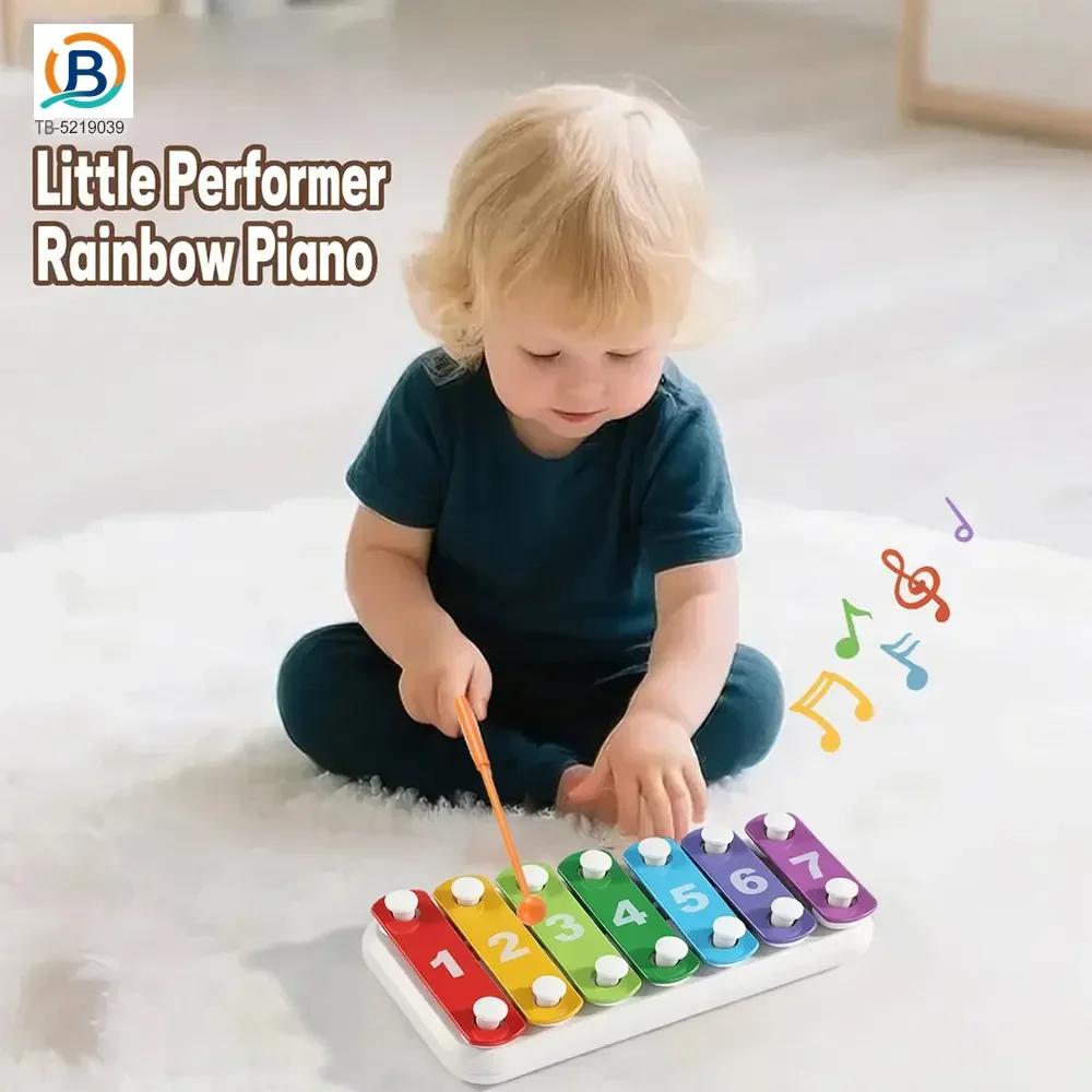 6-in-1 Multi-Function Activity Train Toy, Baby Montessori Sensory Toys Supply (TB-5219039) — product photograph 3