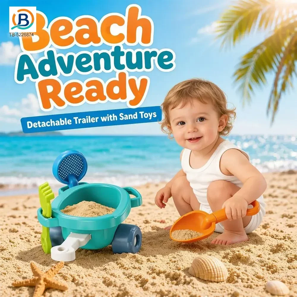 Multifunctional Baby Steam Walker Train Toy, 5-in-1 Activity Ride Toy (TB-5226874) — product photograph 3