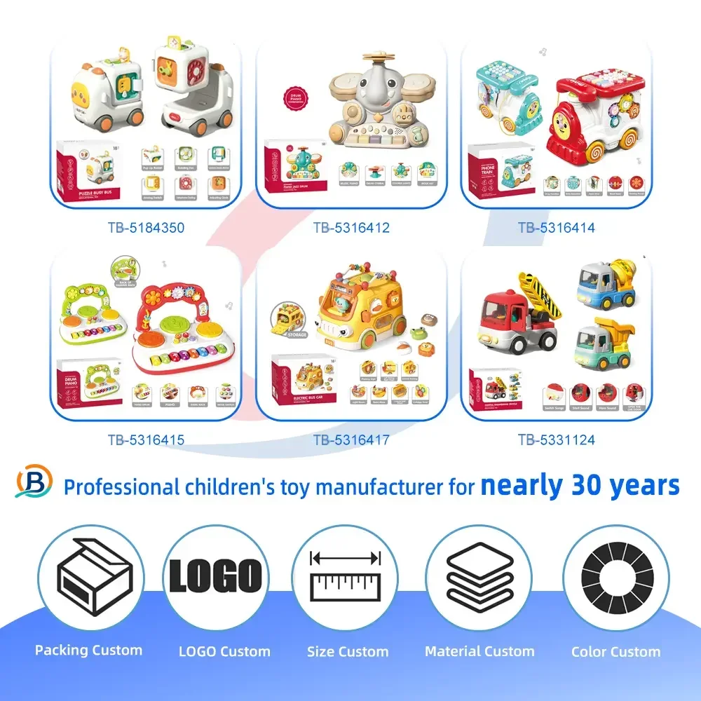 Montessori Busy House Activity Toy for Toddler (TB-5260021) — product photograph 4