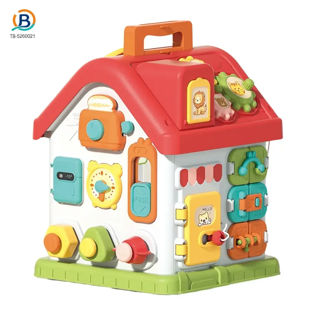 Montessori Busy House Activity Toy for Toddler (TB-5260021) — product photograph 7