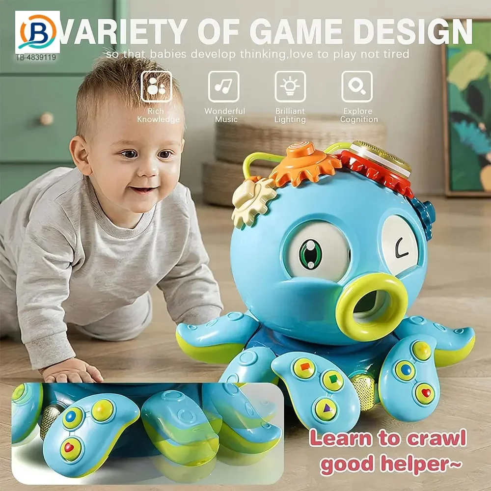 Crawling Octopus Toy For Early Learning (TB-2893845) — product photograph 4