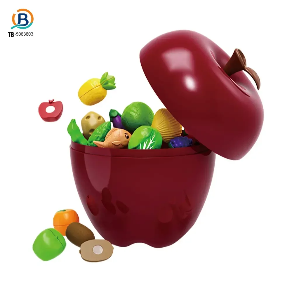 Pretend Play Kitchen Cutting Fruits Vegetables Toys (TB-5083803) — product photograph 1