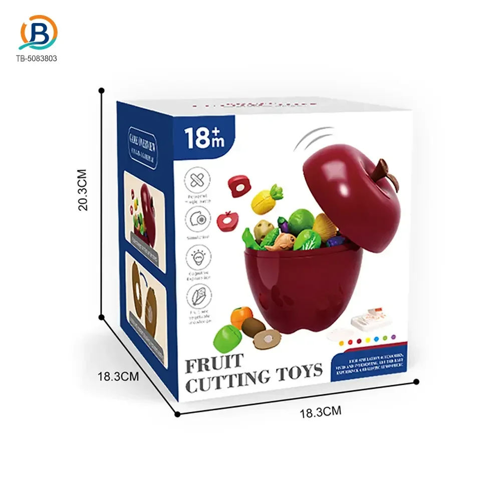 Pretend Play Kitchen Cutting Fruits Vegetables Toys (TB-5083803) — product photograph 4