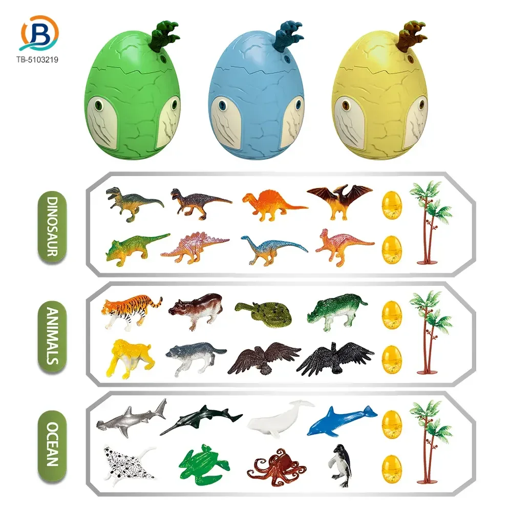 Articulated Dinosaur Egg Surprise Blind Box (TB-5103219) — product photograph 2