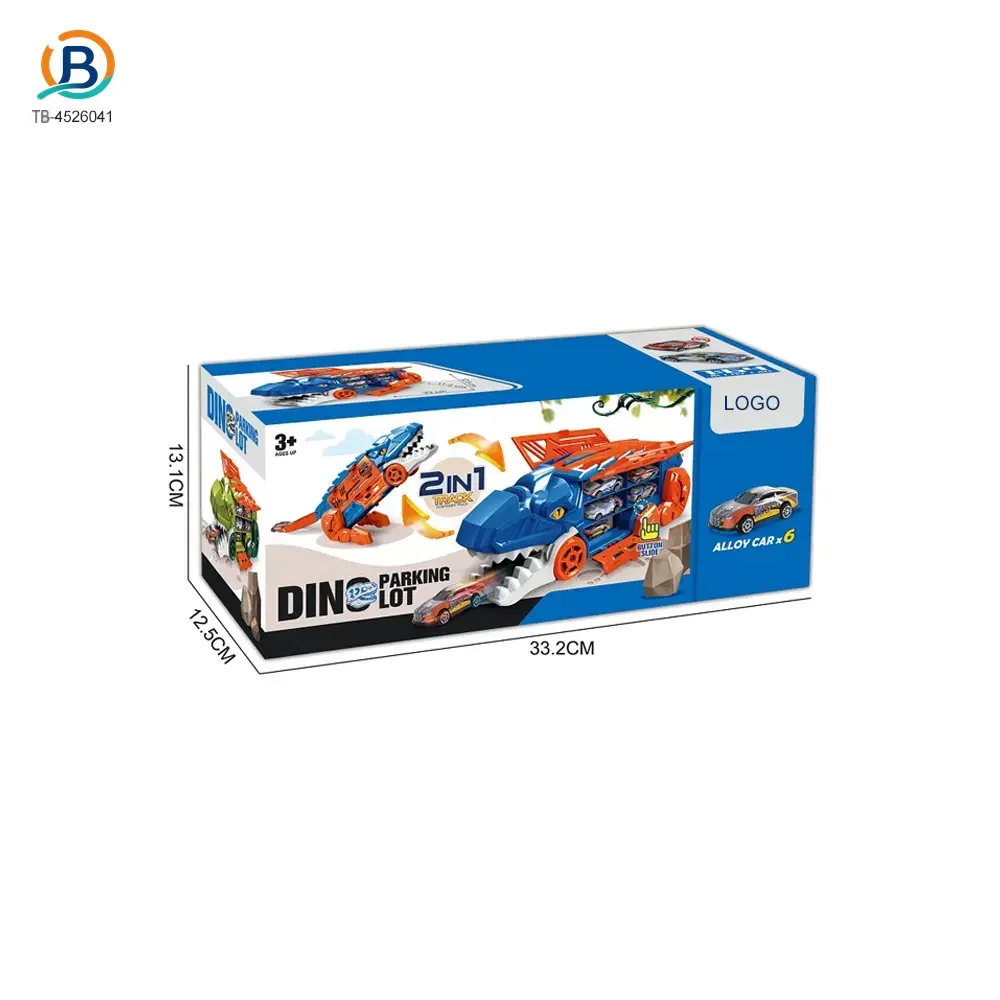 Dinosaur Alloy Catapult Toy with 6 Die-Cast Cars (TB-4526041) — product photograph 5