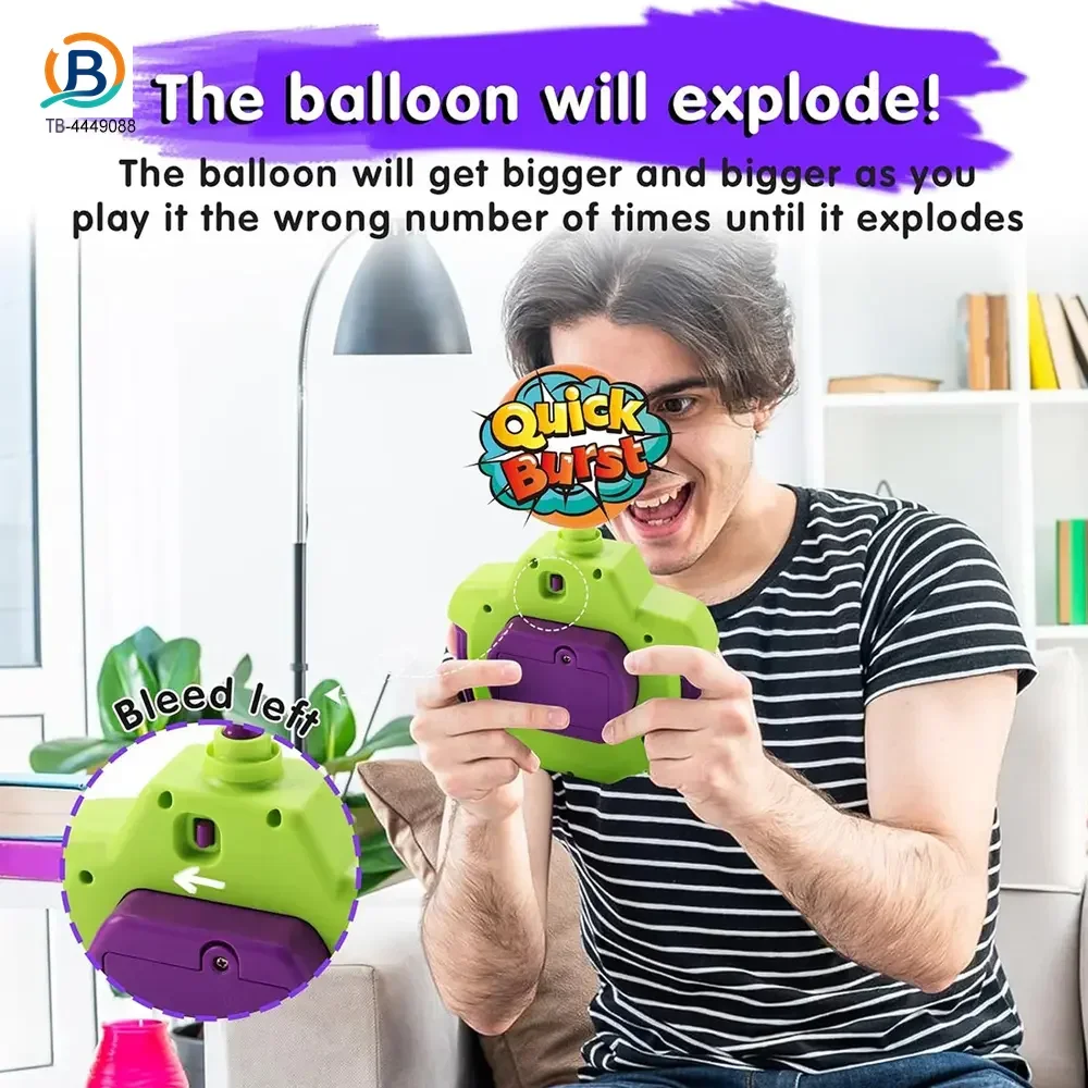 Fast Push Pop Game Toy, Fidget Toys with Balloon for Kids (TB-4449088) — product photograph 5