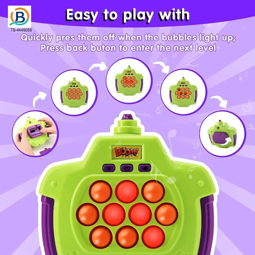 Fast Push Pop Game Toy, Fidget Toys with Balloon for Kids (TB-4449088) — product photograph 7