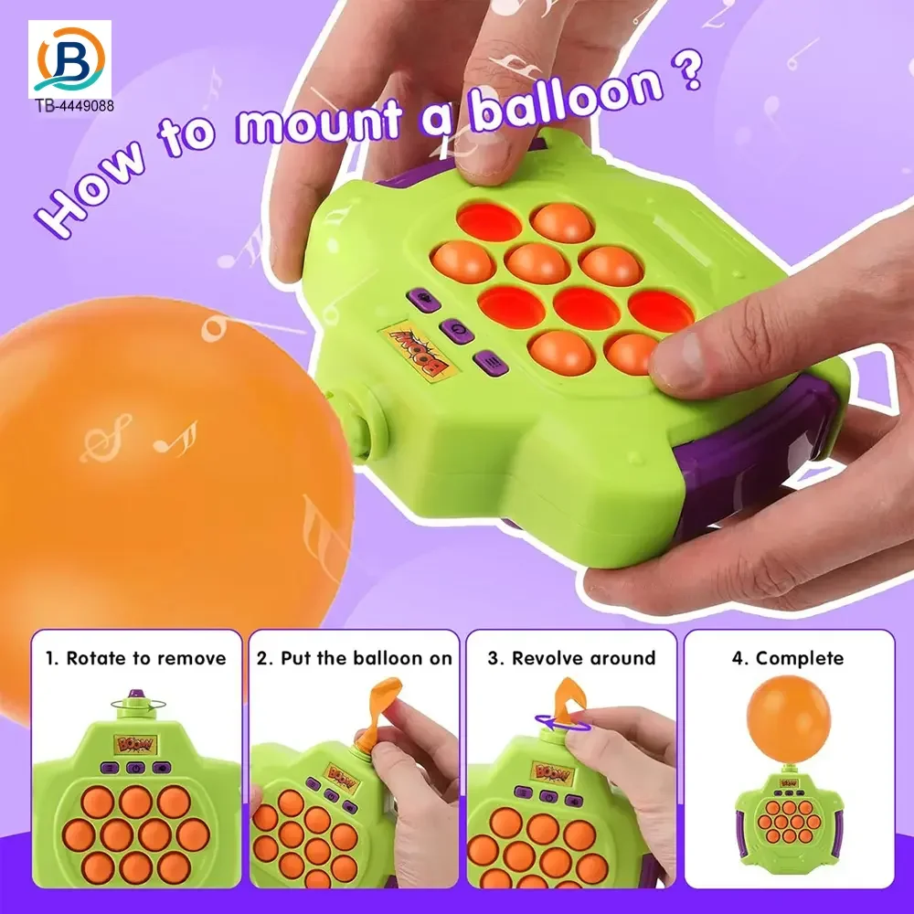 Fast Push Pop Game Toy, Fidget Toys with Balloon for Kids (TB-4449088) — product photograph 8