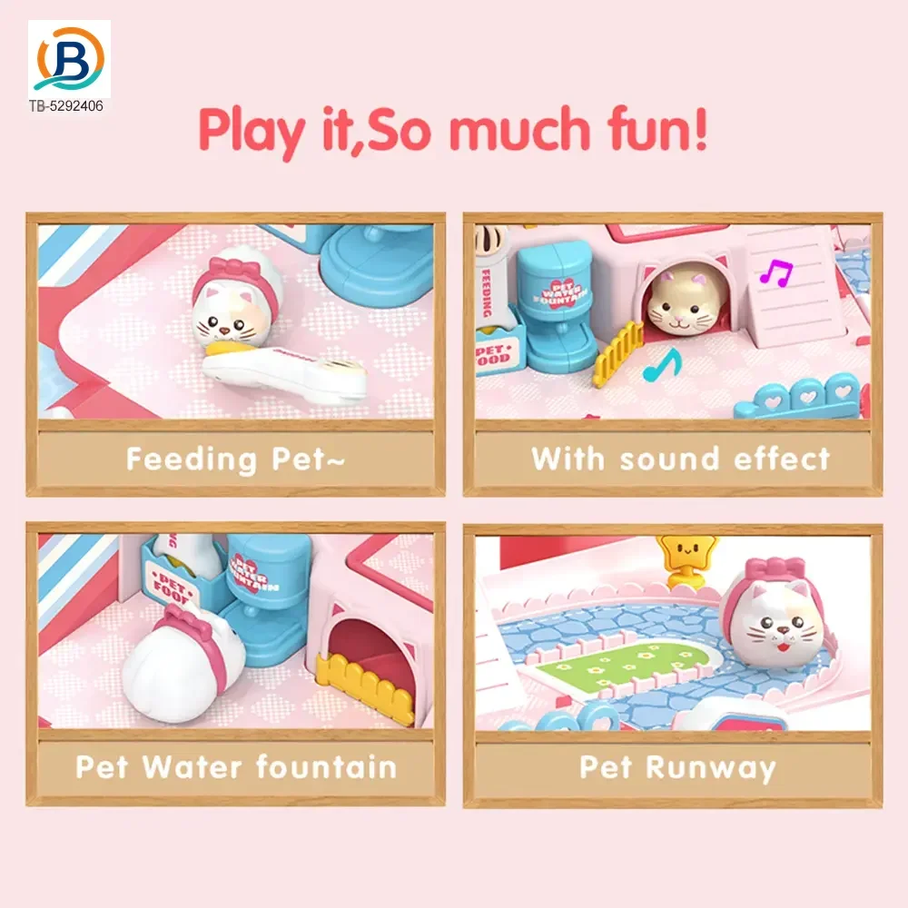 Magnetic Pet House Perfect Gift For Children (TB-5292406) — product photograph 2