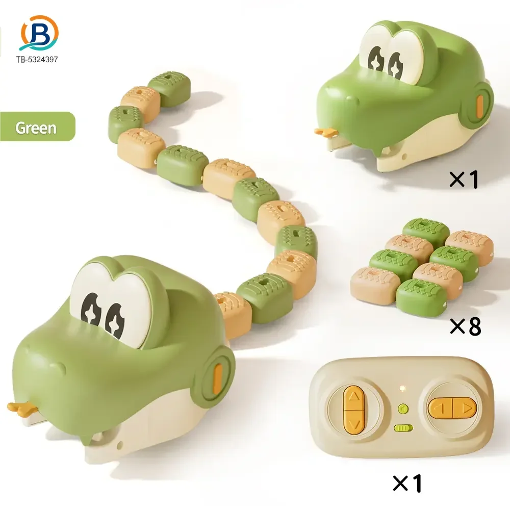 Magnetic Snake Game Toy, Remote Control Eating Snake Toys with Sound and Light-rc animal toys (TB-5324397) — product photograph 6