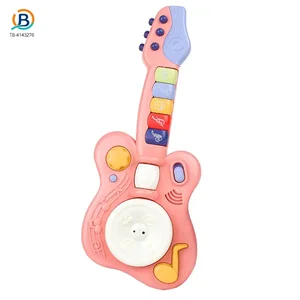Wholesale Kids’ Guitar Toys with LED Lights & Sound, Interactive Early Learning Supply