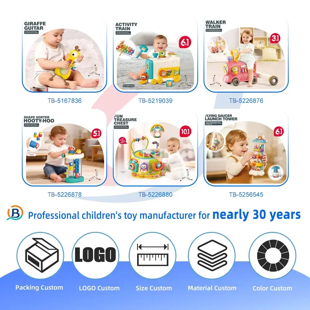 Press and Spin Carousel Toy, Baby Early Education Training (TB-5132919) — product photograph 4