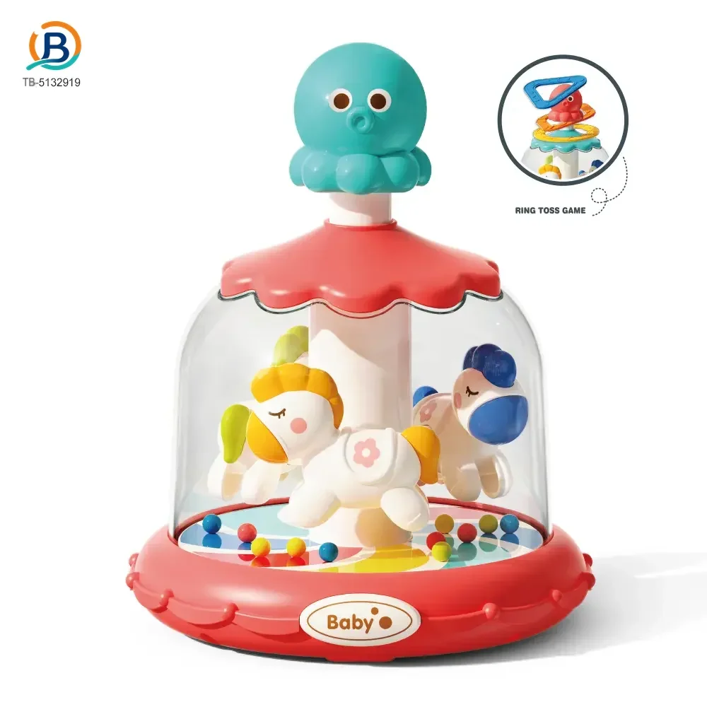 Press and Spin Carousel Toy, Baby Early Education Training (TB-5132919) — product photograph 6
