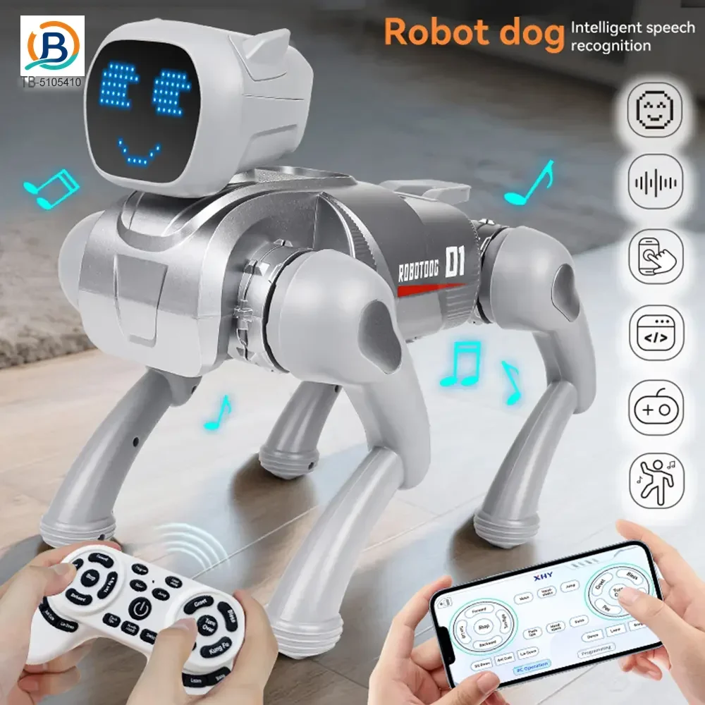 RC Smart Robot Dog Toy with Voice & App Control (TB-5105410) — product photograph 3