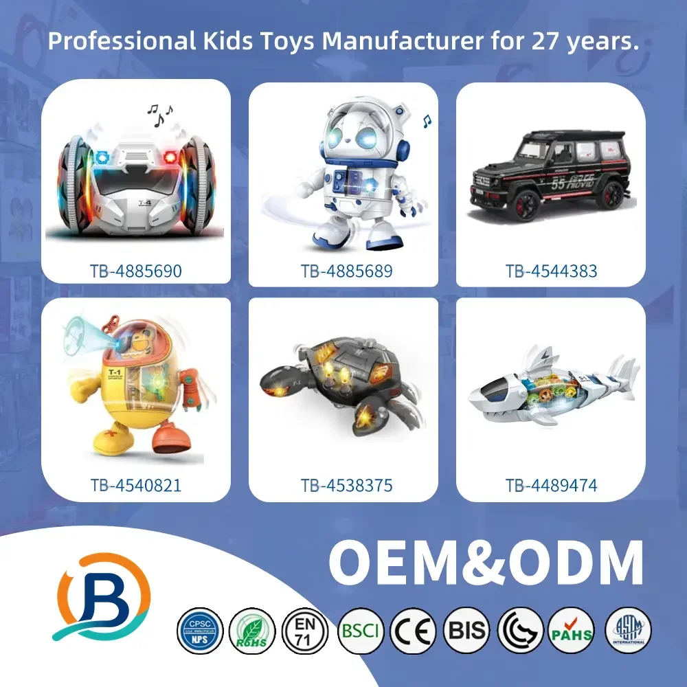 Gear Mecha Shark Pirate Ship Toy, Light and Music Full Functions, Battery-Operated Educational Kids Toys (TB-4489475) — product photograph 8