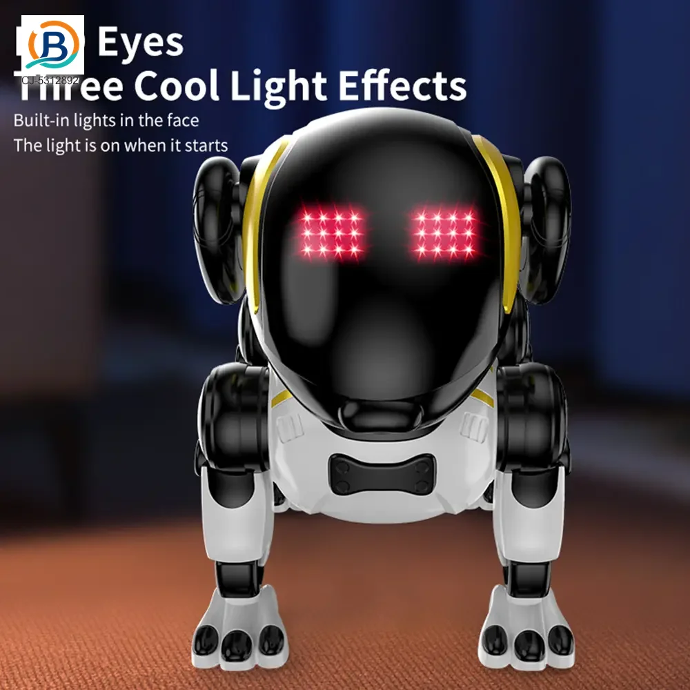 Smart Robot Dog Toy with Voice Control, Remote Control, LED Eyes, Multi-Function Interactive Pet (TB-5312892) — product photograph 2