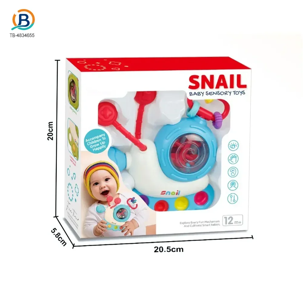 Snail Sensory Toys, Round-Edge Design (TB-4834655) — product photograph 4