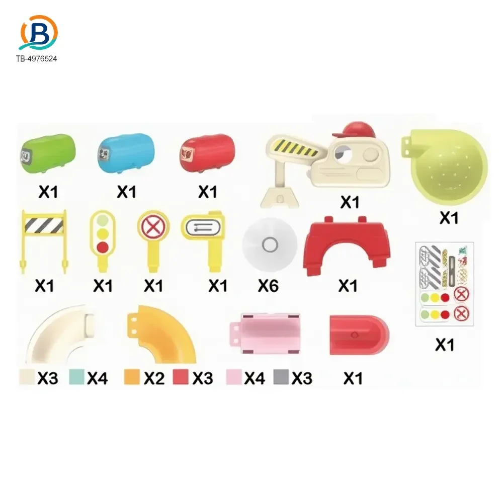 Bath Toys, Water Slide Building Toy for Toddlers (TB-4976524) — product photograph 2