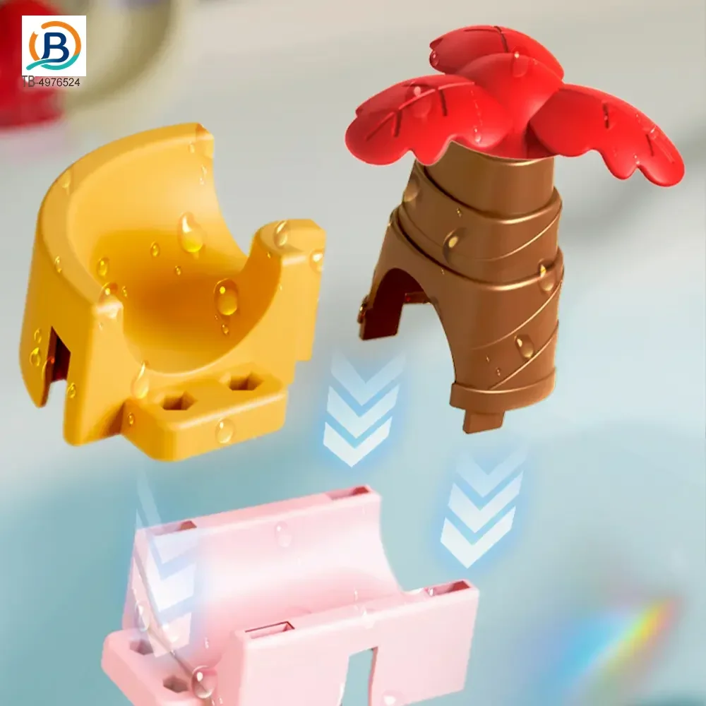 Bath Toys, Water Slide Building Toy for Toddlers (TB-4976524) — product photograph 4
