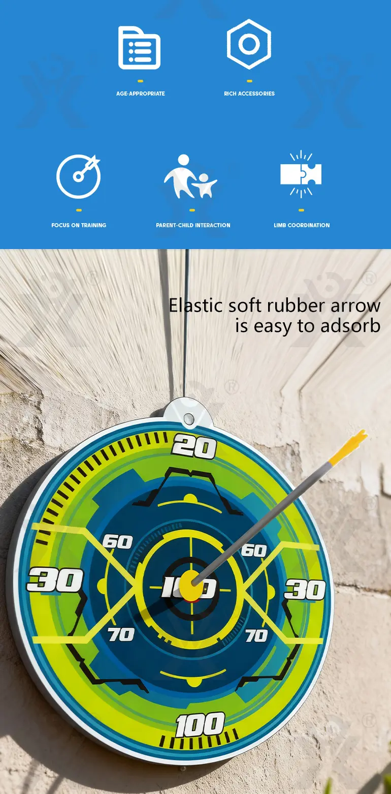 Bow and Arrow Toy Set (TB-5140073) — illustrated product details, panel 2