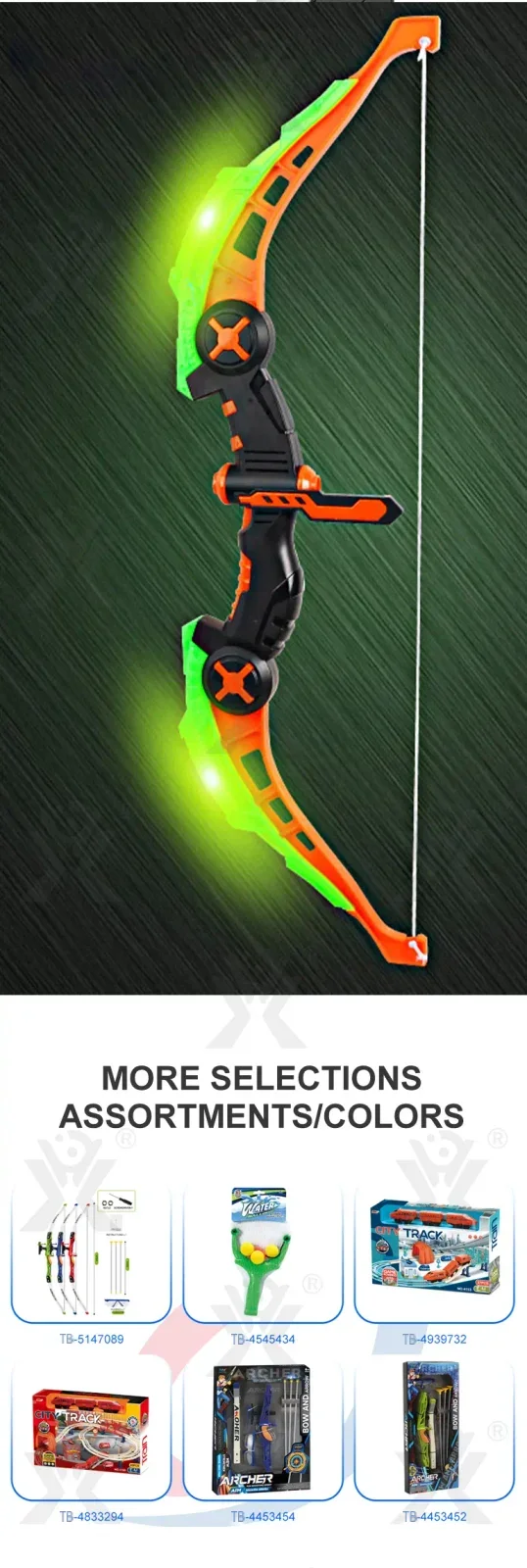 Bow and Arrow Toy Set (TB-5140073) — illustrated product details, panel 5