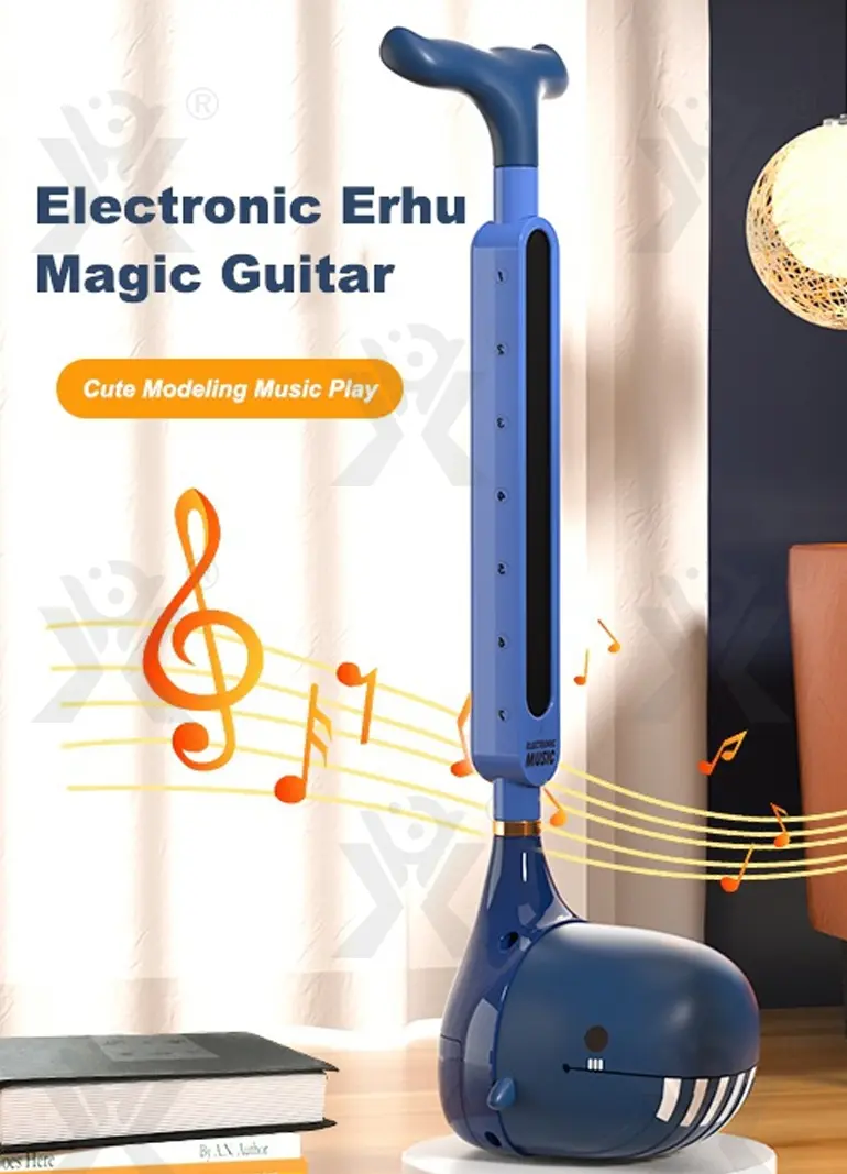 Electronic Musical Toy Instrument, Otamatone Toy Supply (TB-5235953) — illustrated product details, panel 1