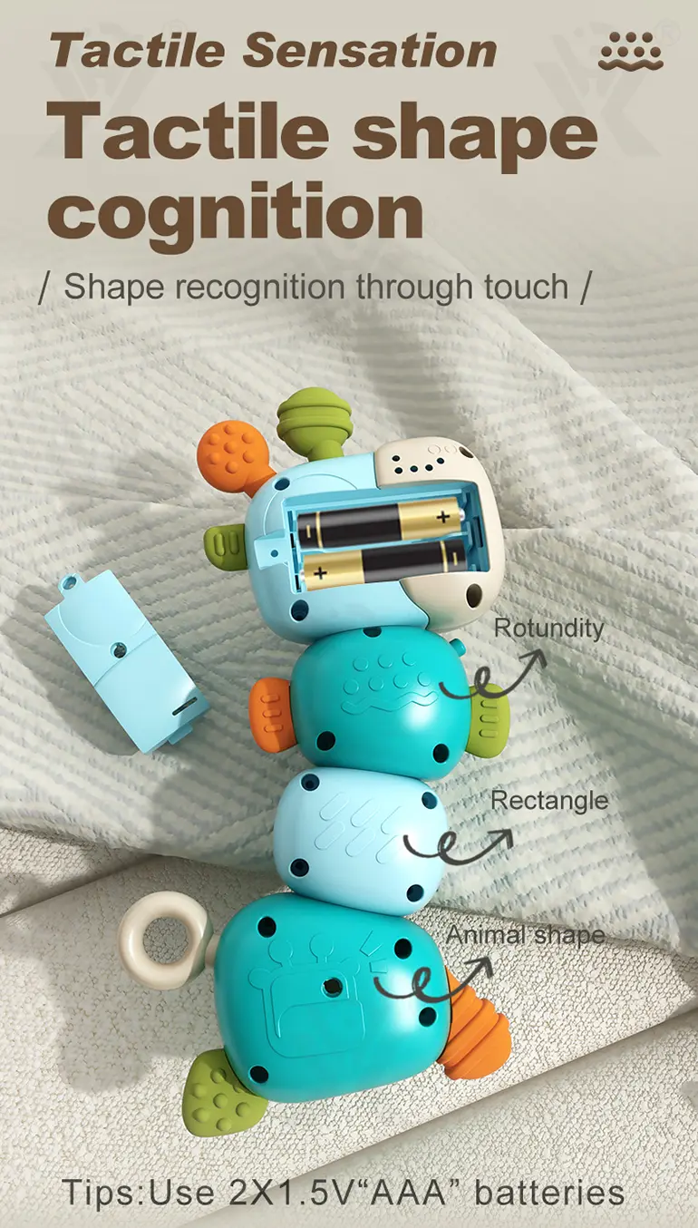Giraffe Musical Rattle Sensory Toy for Infants (TB-4834968) — illustrated product details, panel 10