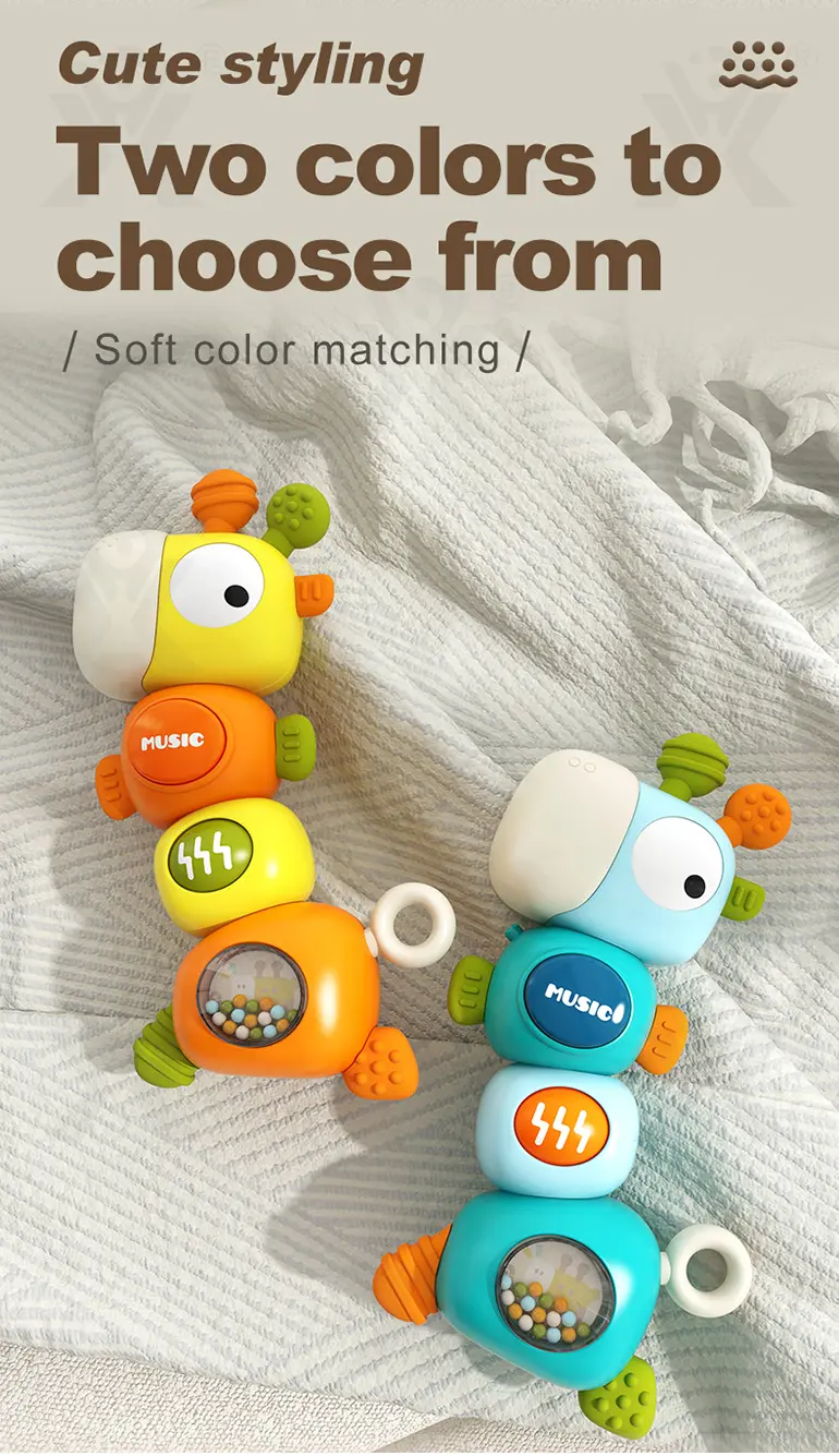 Giraffe Musical Rattle Sensory Toy for Infants (TB-4834968) — illustrated product details, panel 11