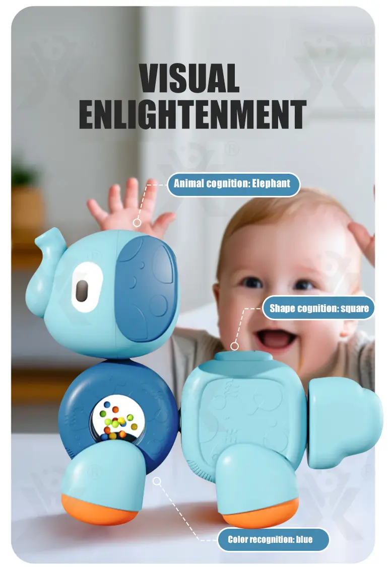 Modular Elephant Building Block (TB-4521119) — illustrated product details, panel 4