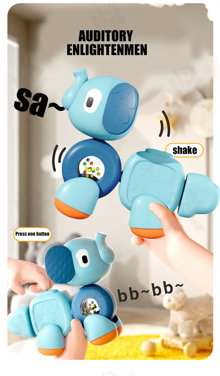 Modular Elephant Building Block (TB-4521119) — illustrated product details, panel 5