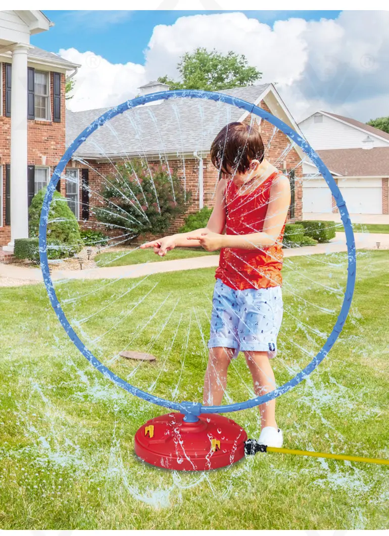 Rotating Water Sprinkler Toy (TB-4540902) — illustrated product details, panel 2