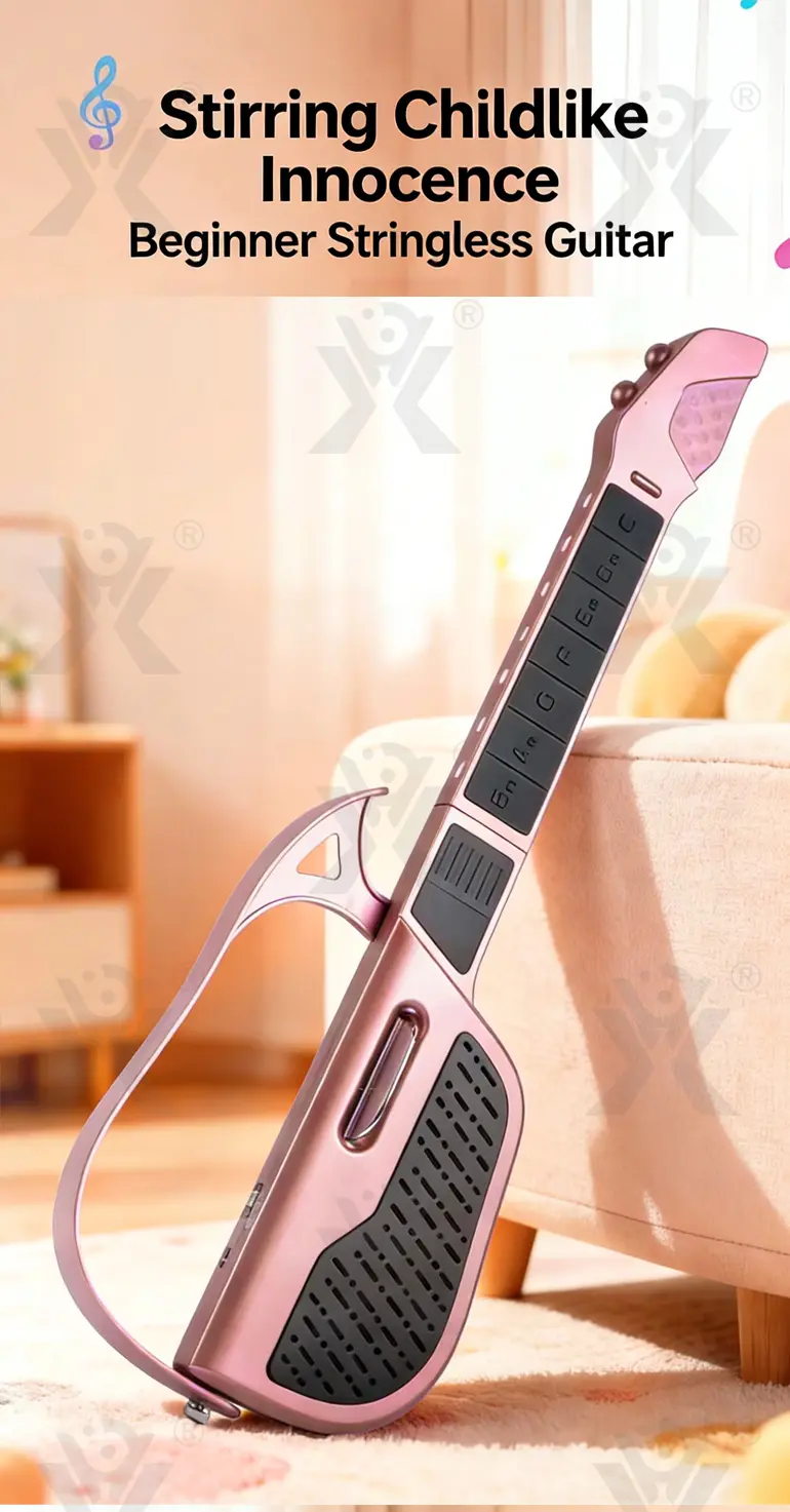 Smart Electric Guitar Toy (TB-5235478) — illustrated product details, panel 1