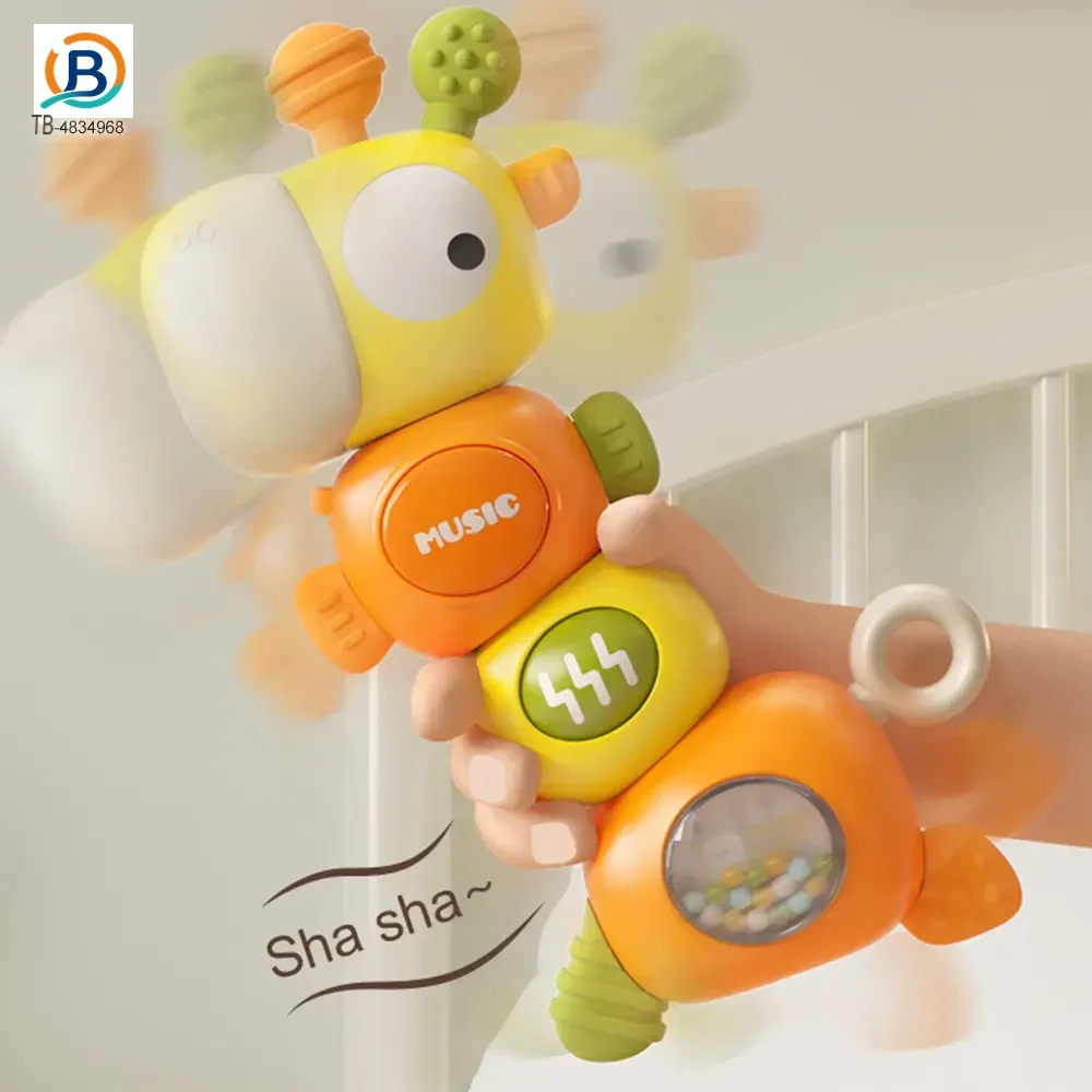 Giraffe Musical Rattle Sensory Toy for Infants (TB-4834968) — product photograph 2