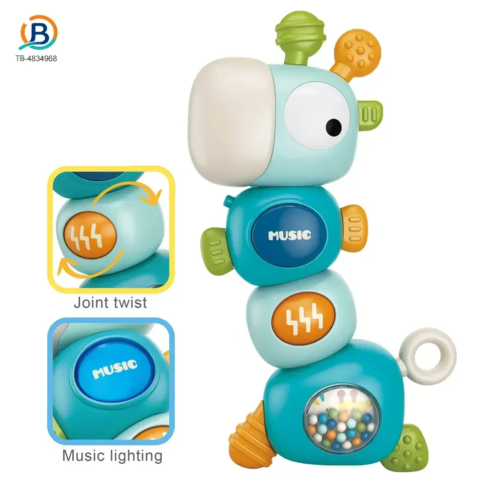 Giraffe Musical Rattle Sensory Toy for Infants (TB-4834968) — product photograph 4